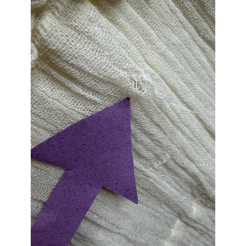 Jen's Pirate Booty Tango Uneven Skirt in‎ Natural One Size New With Tags FLAW - Picture 11 of 12